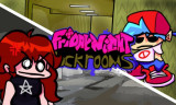 FNF Running in The Backroom background