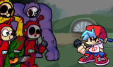 FNF Triple Tubbies vs Slendytubbies background