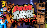 FNF Vs FNAF 2 background